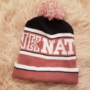 Vs pink beanie